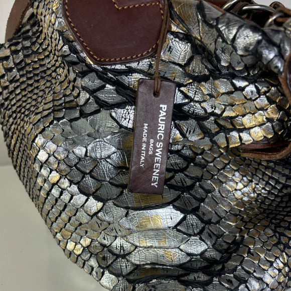 Pauric Sweeney python Handbag - Picture 9 of 15